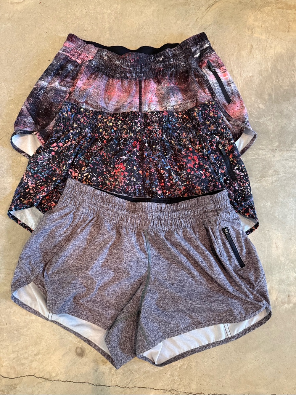 Lululemon Women's Shorts - 3 pairs - size 12